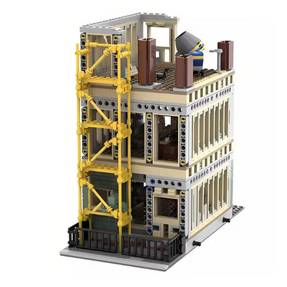Urban Construction Site MOC Modular Building Kit - 3