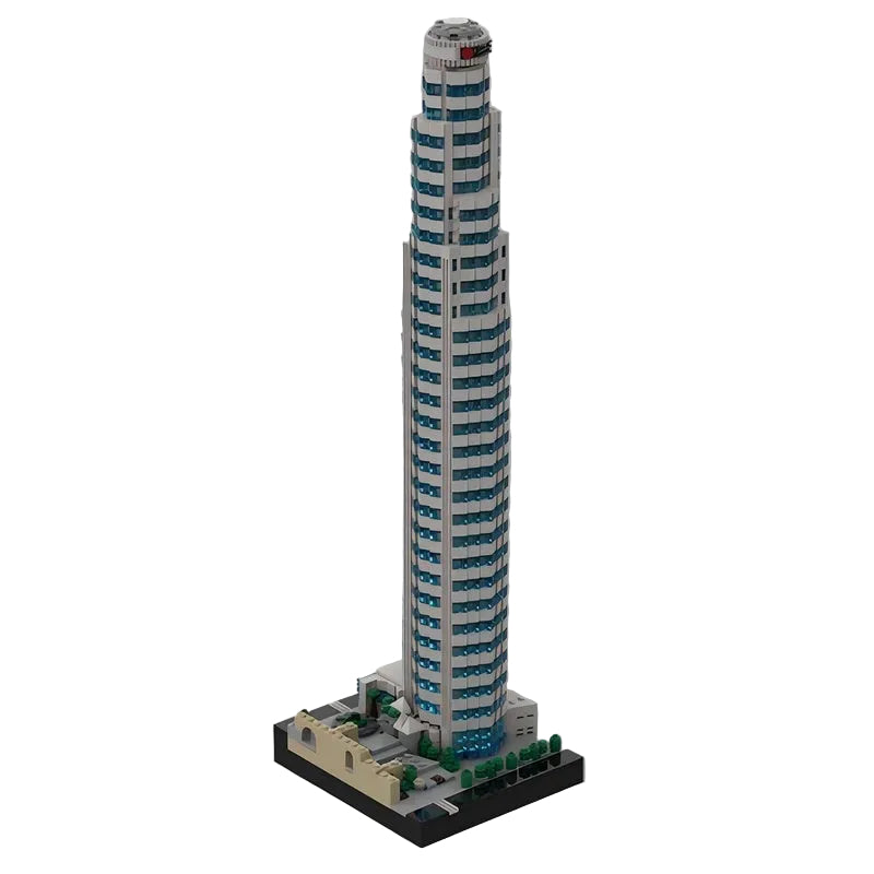 US Bank Tower Building Kit | LEGO-Compatible MOC - 1