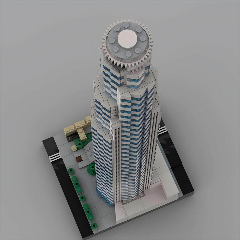 US Bank Tower Building Kit | LEGO-Compatible MOC - 3