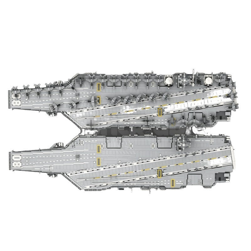 USS Enterprise CVN-80 Aircraft Carrier MOC Building Kit | Modern Warship Model - 4