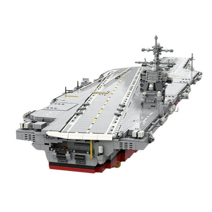 USS Enterprise CVN-80 Aircraft Carrier MOC Building Kit | Modern Warship Model - 5