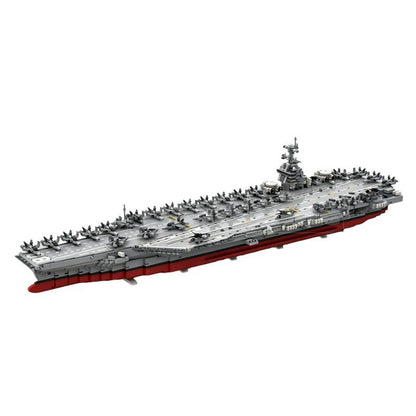 USS Enterprise CVN-80 Aircraft Carrier MOC Building Kit | Modern Warship Model - 6