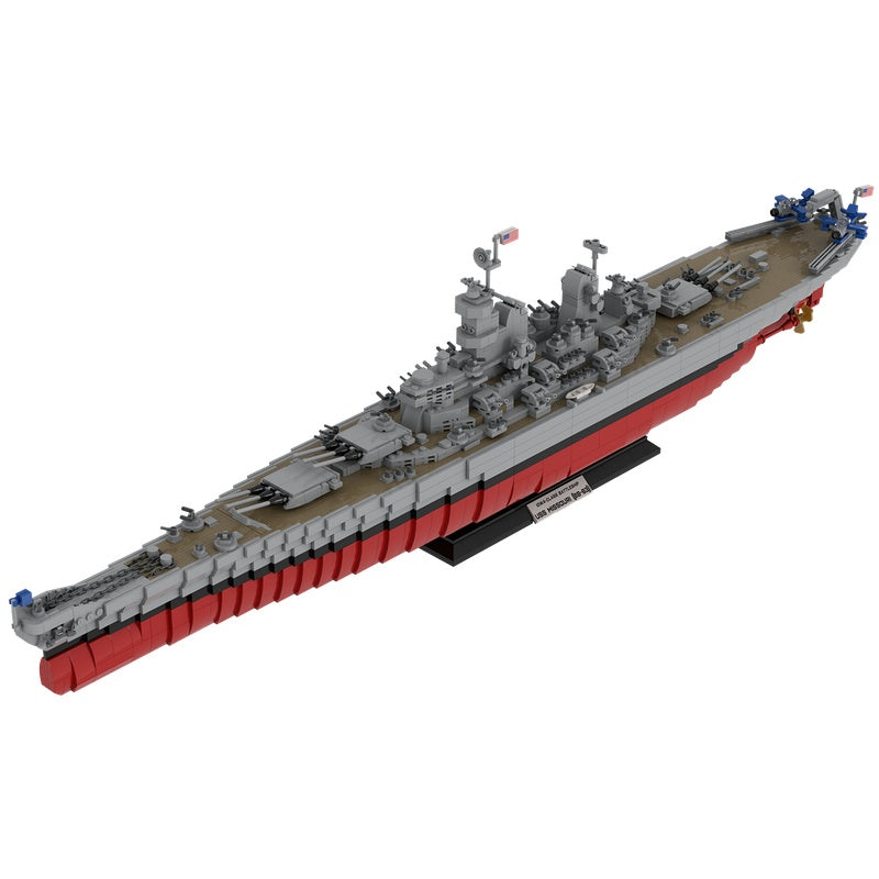 USS Missouri BB-63 MOC Building Kit | Iowa-Class Battleship Model - 2