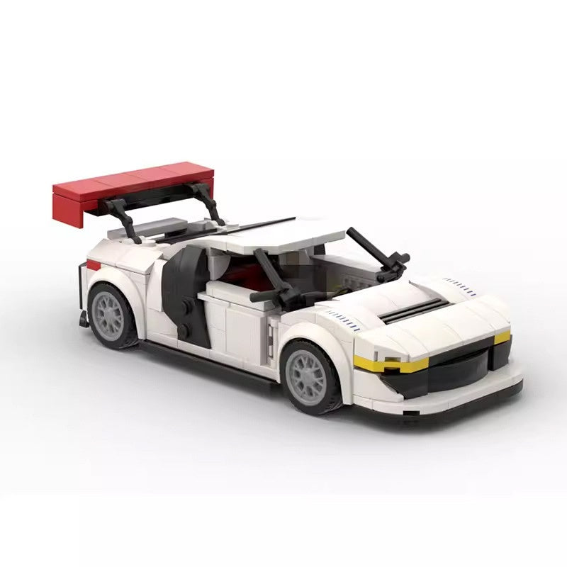 V10 GT3 Racing Supercar Building Kit | LEGO-Compatible MOC - 3