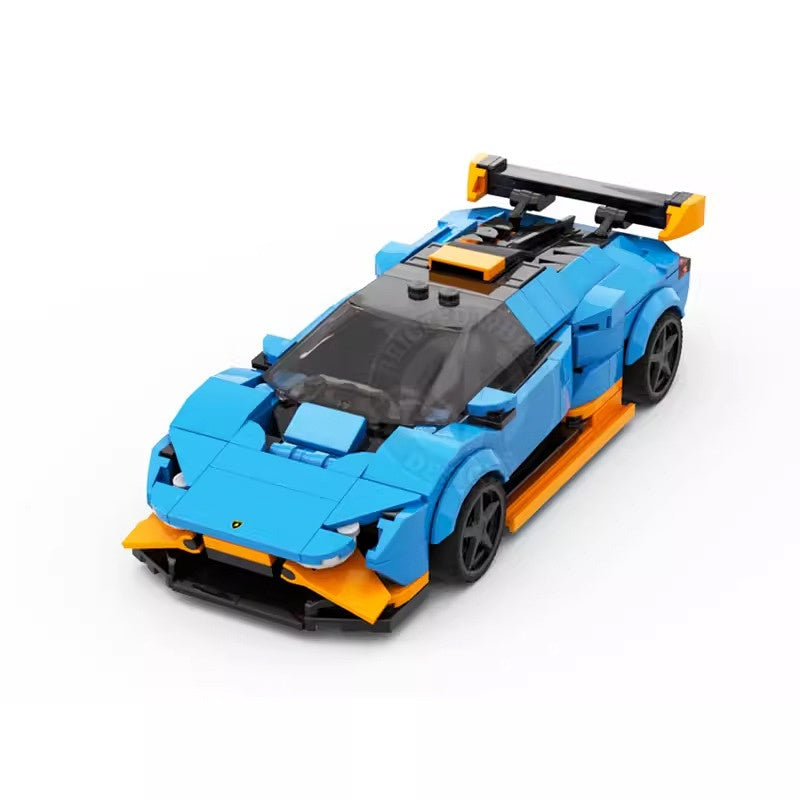 V10 STO-Inspired Track Supercar Building Kit | LEGO-Compatible MOC - 1