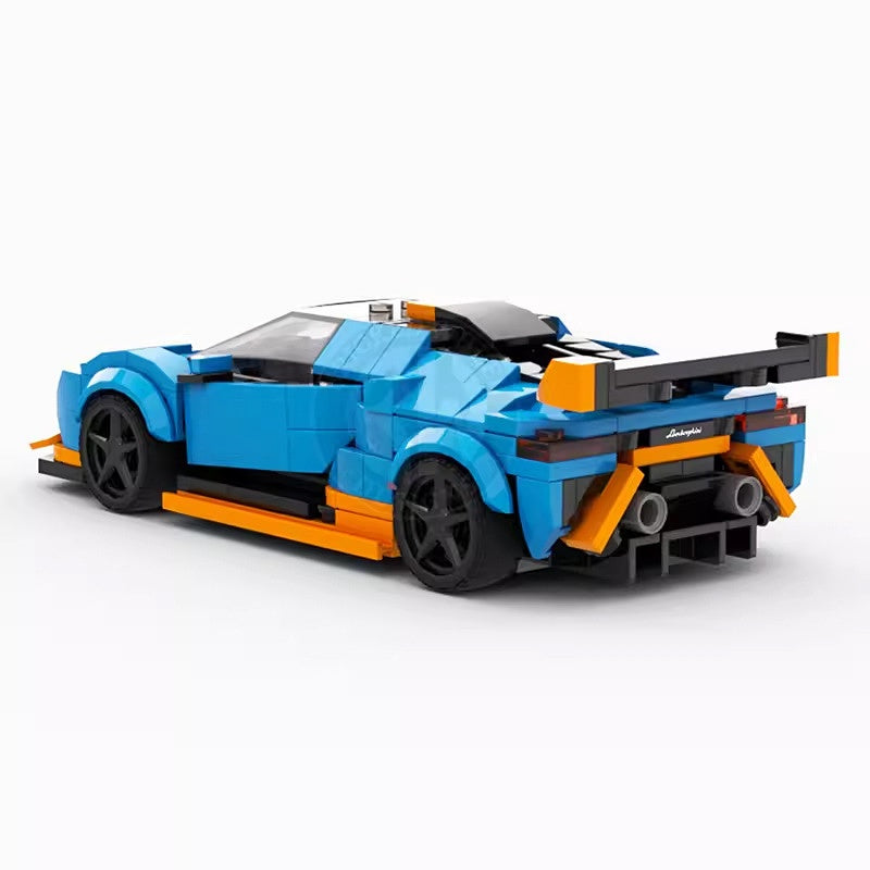 V10 STO-Inspired Track Supercar Building Kit | LEGO-Compatible MOC - 2