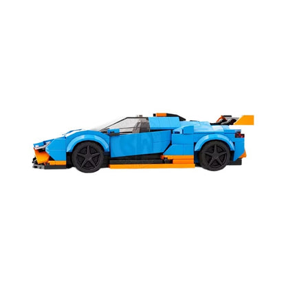 V10 STO-Inspired Track Supercar Building Kit | LEGO-Compatible MOC - 5