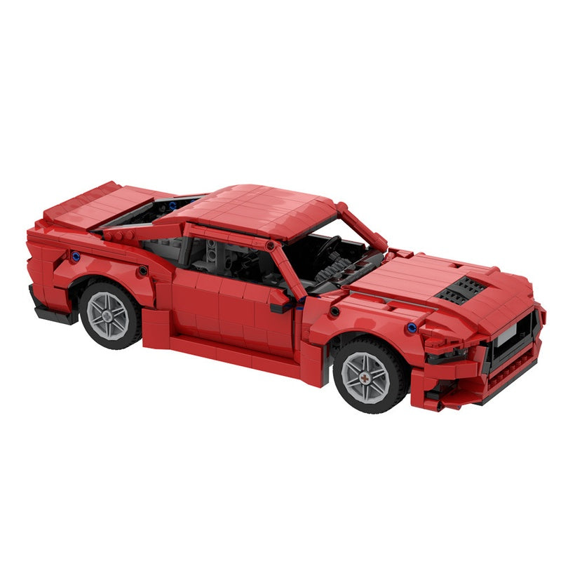 V8 Muscle Car GT Building Kit | LEGO-Compatible MOC - 5
