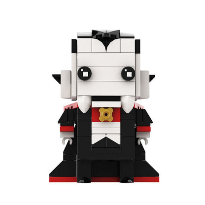 Vampire Cube Character MOC Building Kit | Halloween Fantasy Figure Model - 2