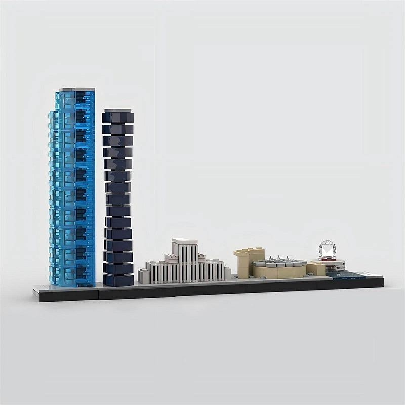 Vancouver Skyline MOC Architecture Building Kit | City Skyline Model - 2