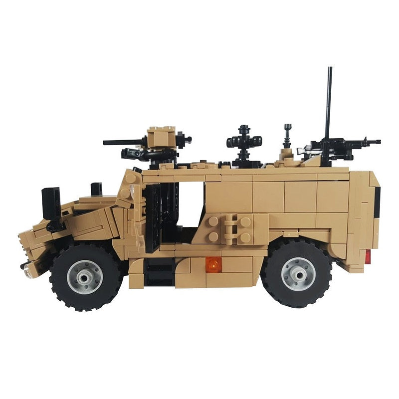 VBMR-L Serval Armored Vehicle MOC Building Kit | 684 PCS Military IFV Model - 5