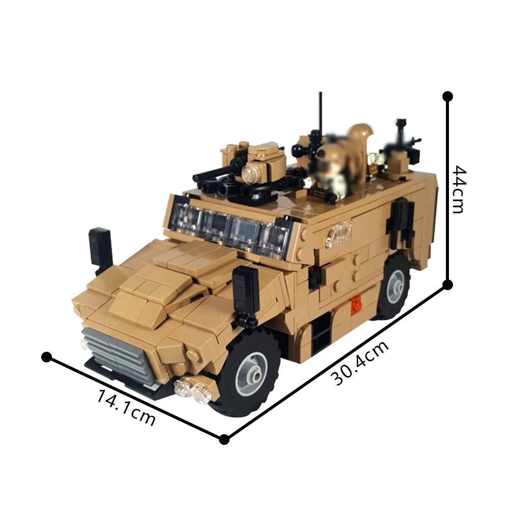 VBMR-L Serval Building Kit | LEGO-Compatible MOC - 4
