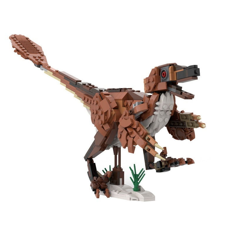 Velociraptor Mongoliensis MOC Dinosaur Building Kit - 1