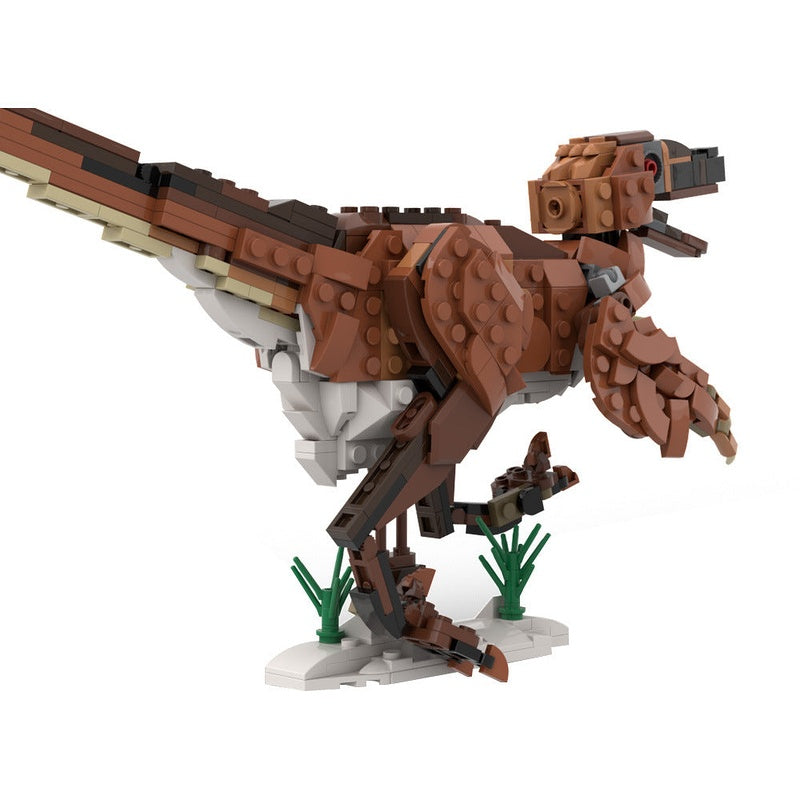 Velociraptor Mongoliensis MOC Dinosaur Building Kit - 5