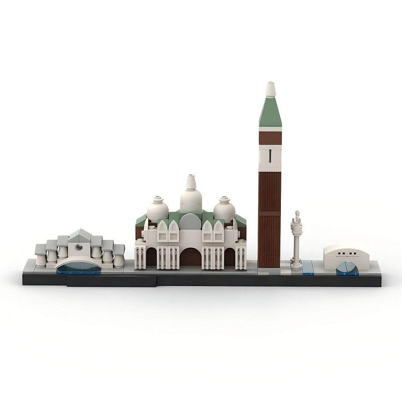 Venice Skyline MOC Building Kit | Historic Canal City Architecture - 4