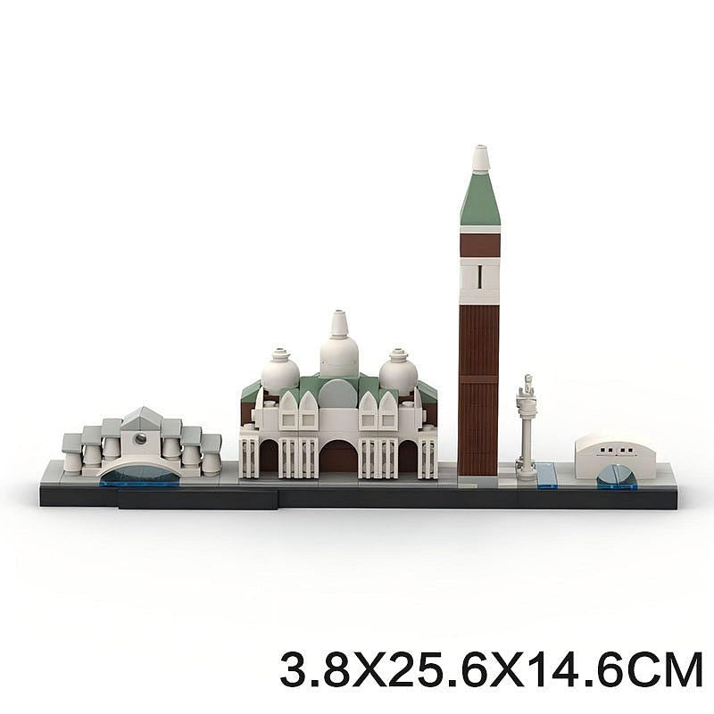Venice Skyline MOC Building Kit | Historic Canal City Architecture - 5