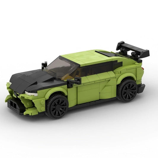 Verde Green Widebody Hyper SUV MOC Vehicle Building Kit | Luxury Model - 1