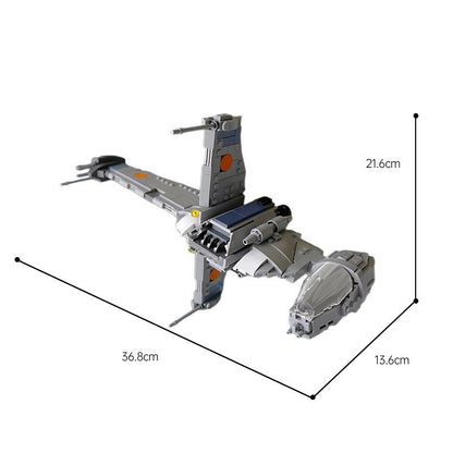 Vertical-Wing Heavy Starfighter MOC Building Kit - 2