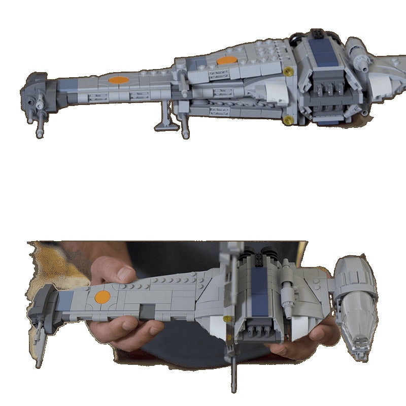 Vertical-Wing Heavy Starfighter MOC Building Kit - 3