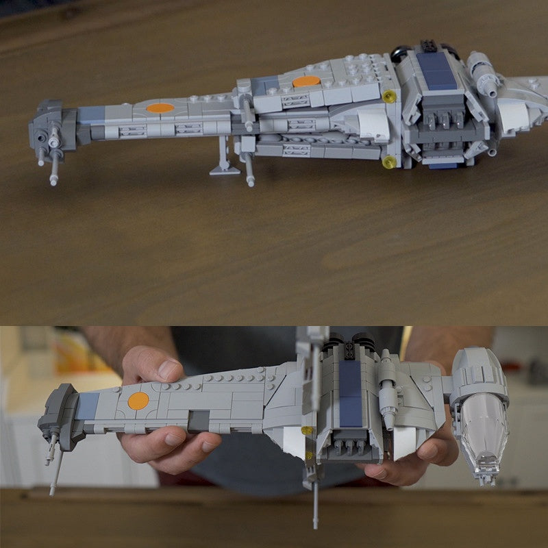 Vertical-Wing Heavy Starfighter MOC Building Kit - 4