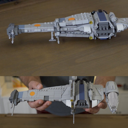 Vertical-Wing Heavy Starfighter MOC Building Kit - 4