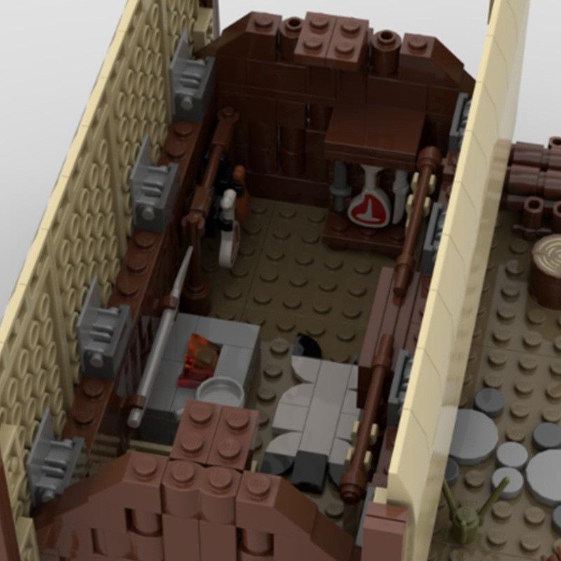 Viking Hut Building Kit | LEGO-Compatible MOC - 2
