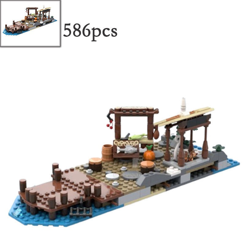 Viking Village Expansion MOC Architecture Building Kit - 5