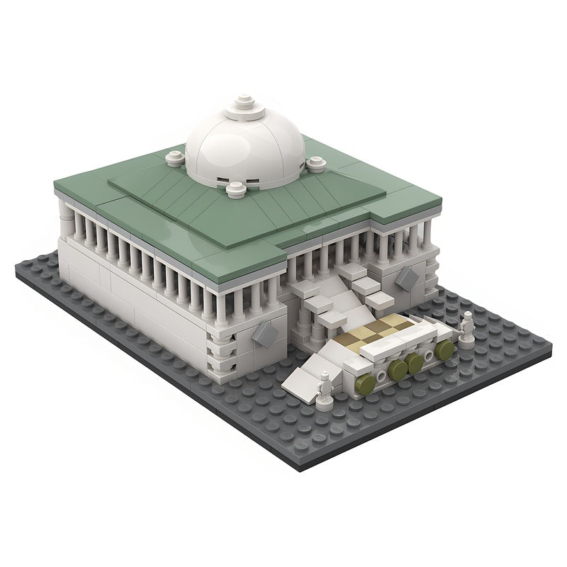 Villa Rotonda Inspired Neoclassical Villa MOC Building Kit - 1