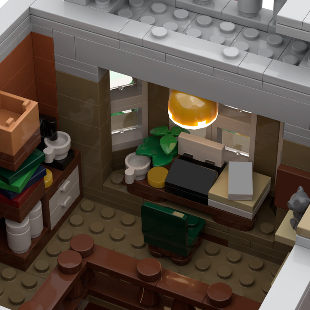 Village Square Building Kit | Compatible MOC - 4