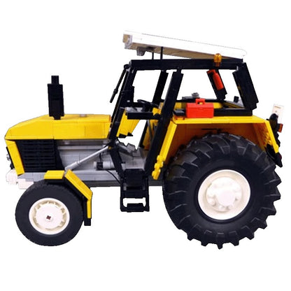 Vintage 1980s European Farm Tractor Building Kit | LEGO-Compatible MOC - 3