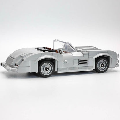 Vintage 300 SL Roadster & Gullwing Sports Car Building Kit | 8 studs Compatible MOC - 1