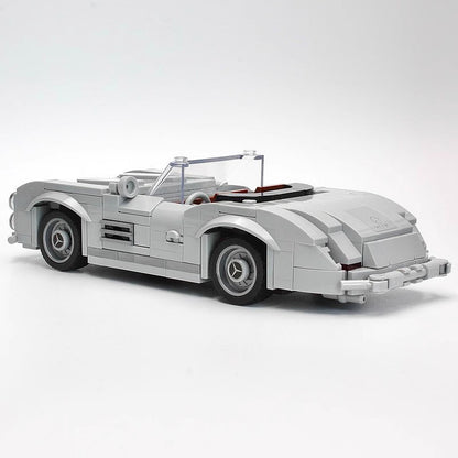 Vintage 300 SL Roadster & Gullwing Sports Car Building Kit | 8 studs Compatible MOC - 4