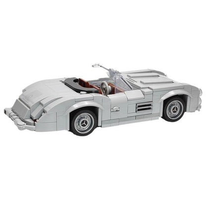 Vintage 300 SL Roadster & Gullwing Sports Car Building Kit | 8 studs LEGO-Compatible MOC - 5