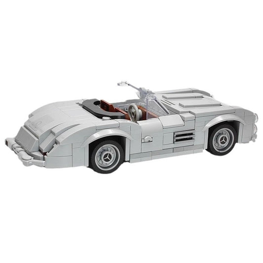 Vintage 300 SL Roadster & Gullwing Sports Car Building Kit | 8 studs LEGO-Compatible MOC - 5