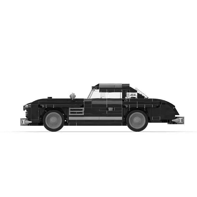 Vintage Gullwing Coupe Classic German Sports Car Building Kit | LEGO-Compatible MOC - 2