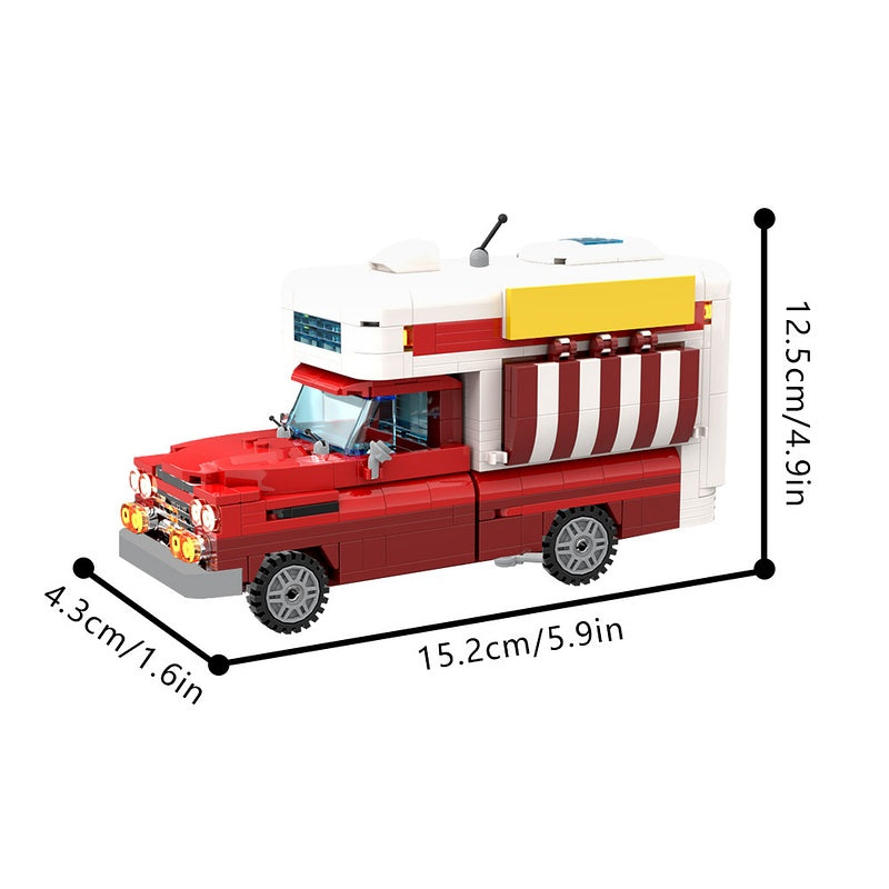 Vintage Hot Chocolate Food Building Kit | Compatible MOC - 4