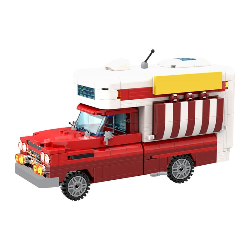 Vintage Hot Chocolate Food Building Kit | LEGO-Compatible MOC - 2