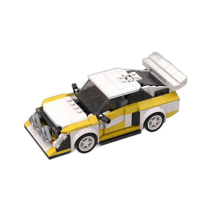 Vintage Turbo S1 Race Car MOC Building Kit | Classic Racing Vehicle - 3