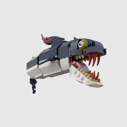 Viperfish MOC Building Kit | Deep Sea Animal Figure Model - 1