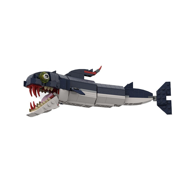 Viperfish MOC Building Kit | Deep Sea Animal Figure Model - 4