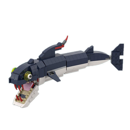 Viperfish MOC Building Kit | Deep Sea Animal Figure Model - 5