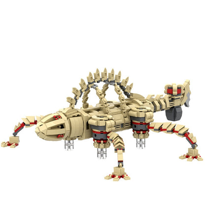 Volcanic Fire Ancient Mechanical Beast Building Kit | LEGO-Compatible MOC - 1