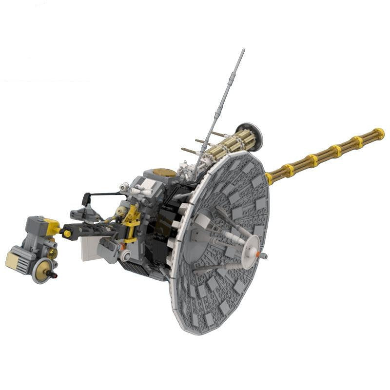 Voyager Space Probe 1:12 MOC Building Kit | Deep Space Exploration Model - 1