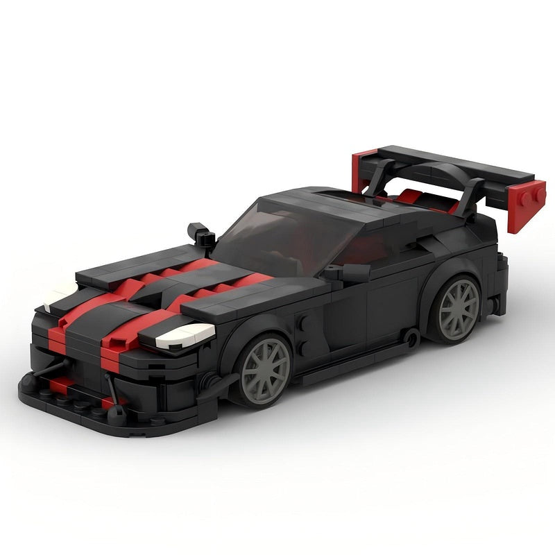 VX I American Coupe ACR Track Edition Building Kit | LEGO-Compatible MOC - 1