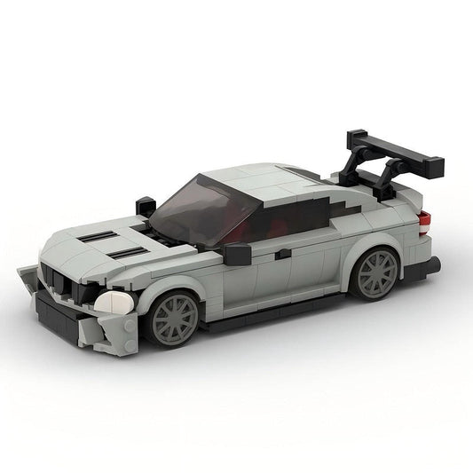 W204 Black V8 Sport Sedan MOC Vehicle Building Kit | Performance Design - 1