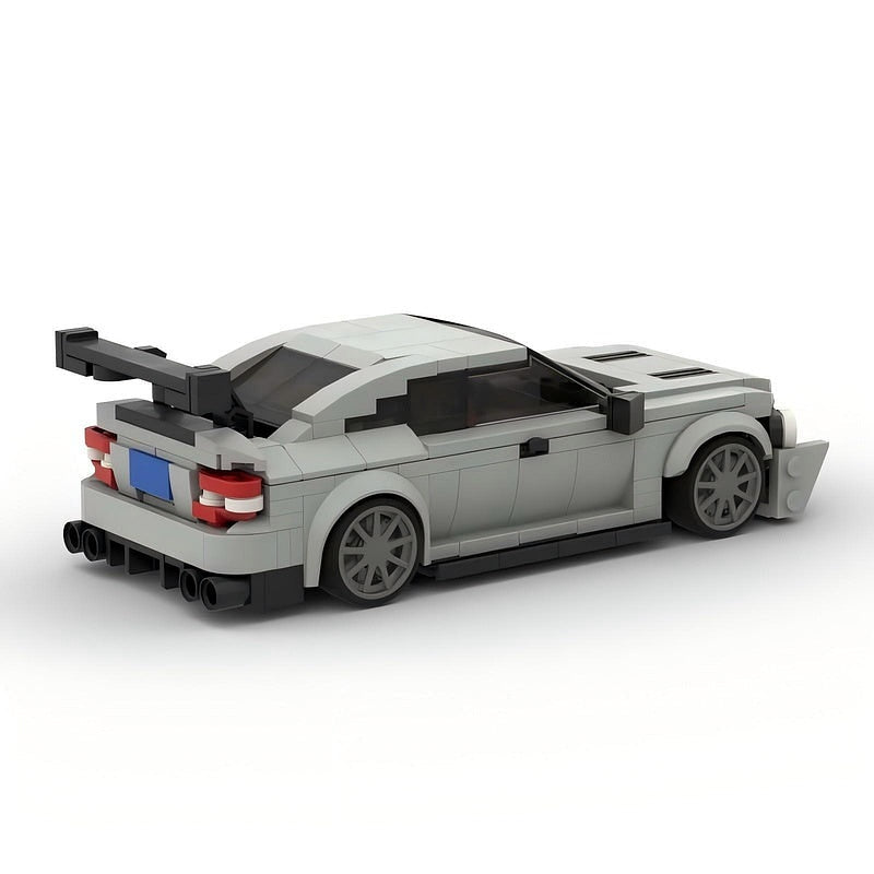 W204 Black V8 Sport Sedan MOC Vehicle Building Kit | Performance Design - 3