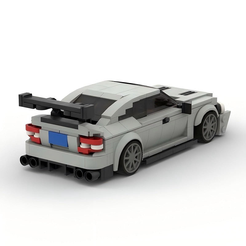 W204 Black V8 Sport Sedan MOC Vehicle Building Kit | Performance Design - 4