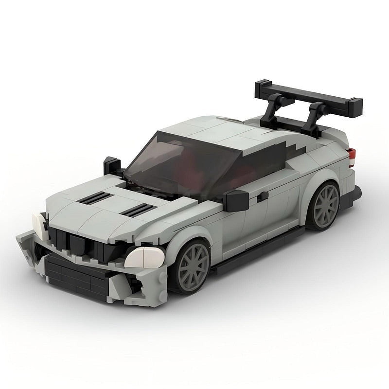 W204 Black V8 Sport Sedan MOC Vehicle Building Kit | Performance Design - 5