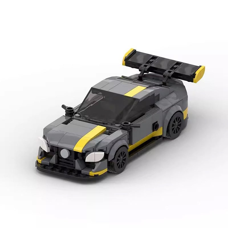 W205 V8 Performance Sedan MOC Vehicle Building Kit | 8 Wide Design - 4