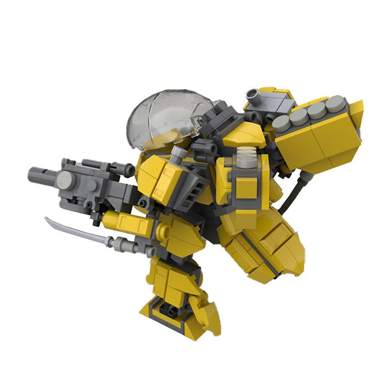 War Robot Armor MOC Building Kit | Futuristic Mecha Robot Model - 3